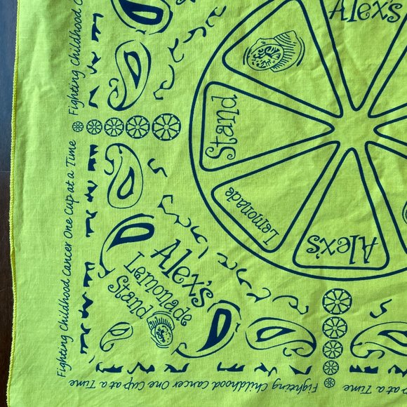 Alex's Lemonade Stand Bandana - Picture 2 of 2